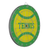 Jeu de fléchettes avec cible et balles de tennis j (Devant gauche)