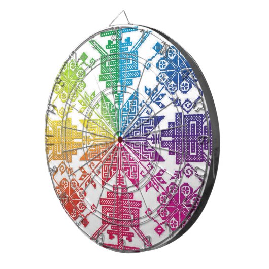 Jeu De Fléchettes Aztèque (Devant droit)