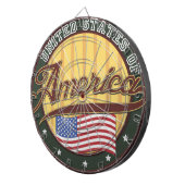 Jeu De Fléchettes Badge USA (Devant droit)