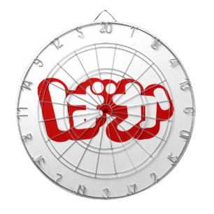 Jeu De Fléchettes BAKA ば か ~ Folie en Hiragana japonais Script