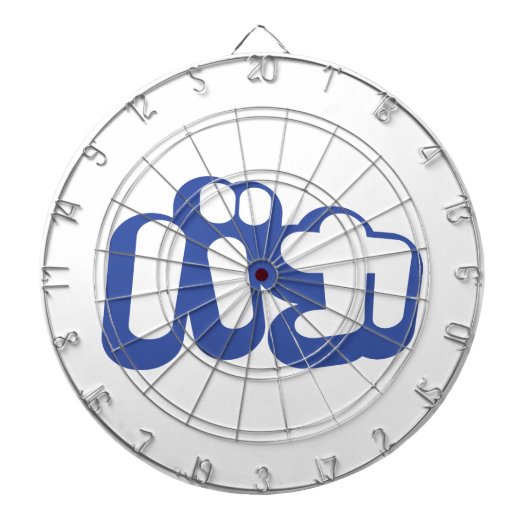 Jeu De Fléchettes BAKA カ ~ Fool en japonais Katakana (Devant)