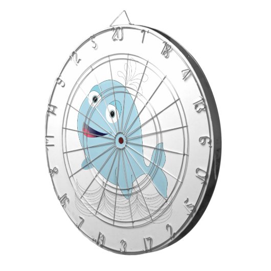Jeu De Fléchettes Baleine bleue (Devant droit)