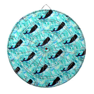 Jeu De Fléchettes baleines noires