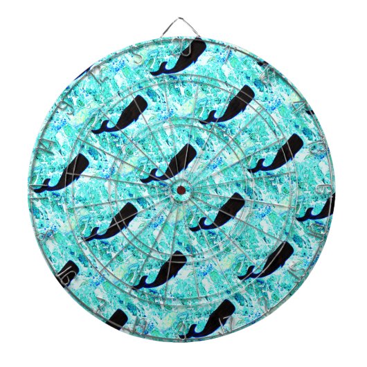 Jeu De Fléchettes baleines noires (Devant)