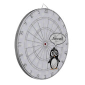 Jeu De Fléchettes Bande dessinée mignonne de pingouin (Devant gauche)