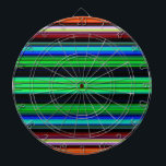 Jeu De Fléchettes Bandes minces et colorées - 1<br><div class="desc">Produit de design personnalisé avec un motif coloré. Personnalisez ce modèle avec vos oeuvres. Transférez cette conception à n'importe quel article.</div>