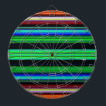 Jeu De Fléchettes Bandes minces et colorées - 1<br><div class="desc">Produit de design personnalisé avec un motif coloré. Personnalisez ce modèle avec vos oeuvres. Transférez cette conception à n'importe quel article.</div>