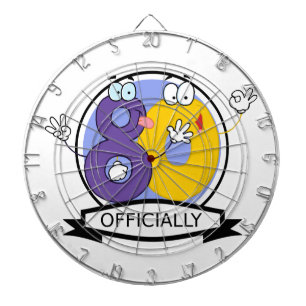 Jeu De Fléchettes Bannière d'anniversaire officielle 80