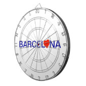 Jeu De Fléchettes Barcelona love (Devant droit)