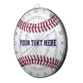 Jeu De Fléchettes Base-ball avec piquer rouge (Devant droit)