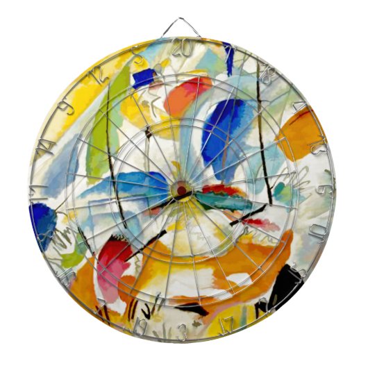 Jeu De Fléchettes Bataille maritime de Kandinsky 1913 (Devant)