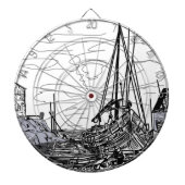 Jeu De Fléchettes bateaux en mer (Devant)