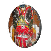 Jeu De Fléchettes Beau art traditionnel sri-lankais de masques de fe (Devant droit)