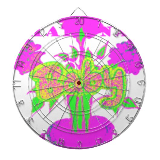 Jeu De Fléchettes Beau bébé Extraordinaire rose Inspirationnel Flora (Devant)