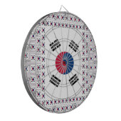 Jeu De Fléchettes Beau Drapeau Diagonal Coréen : Un Art Infini (Devant gauche)