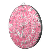 Jeu De Fléchettes Beautés botaniques rose pâle (Devant droit)
