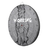 Jeu De Fléchettes Belle croquis au crayon Extraordinaire : Heures su (Devant droit)