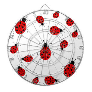 Jeu De Fléchettes Belle image clipart de coccinelle colorée