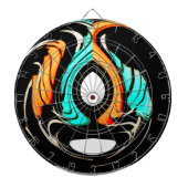 Jeu De Fléchettes Belle perles Abstraites Imprimer (Devant)