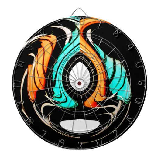 Jeu De Fléchettes Belle perles Abstraites Imprimer (Devant)