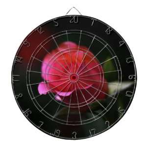 Jeu De Fléchettes Belle Rose Rouge