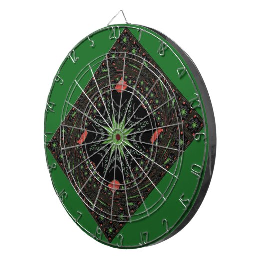 Jeu De Fléchettes Belle Whirling étoiles arrière - plan Imprimer vec (Devant droit)