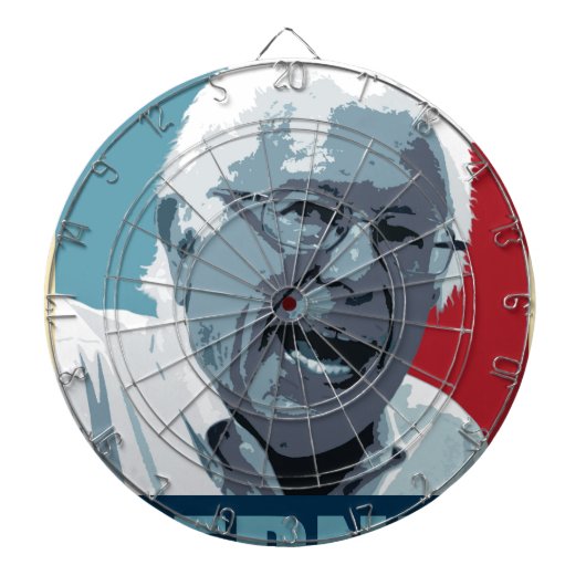 Jeu De Fléchettes Bernie Sanders Retro (Devant)