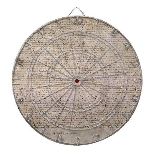 Jeu De Fléchettes Bibliothèque 1215 britannique de la Magna Carta (Devant)