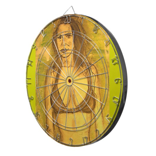 Jeu De Fléchettes bikini art féminin (Devant droit)