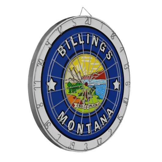 Jeu De Fléchettes Billings Montana (Devant gauche)