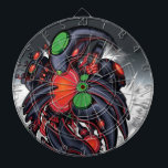 Jeu De Fléchettes Biomech Airborn<br><div class="desc">Une illustration originale inspirée de la science-fiction d'un vaisseau spatial bio-mécanique abstrait, alien, ou monstre peut-être ?. Ce design unique a été spécialement conçu pour Zazzle, avec des oeuvres d'art numériques professionnelles et peut être entièrement customisé pour ajouter des photos et du texte supplémentaires à la demande. Il serait idéal...</div>
