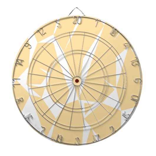 Jeu De Fléchettes Blanc d'or d'éléments de conception (Devant)