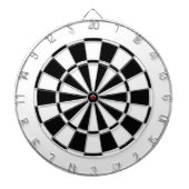 Jeu De Fléchettes blanc et noir (Devant)