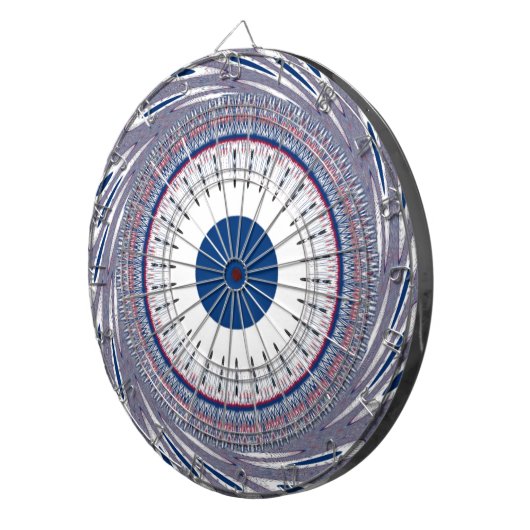 Jeu De Fléchettes Bleu chic (Devant droit)