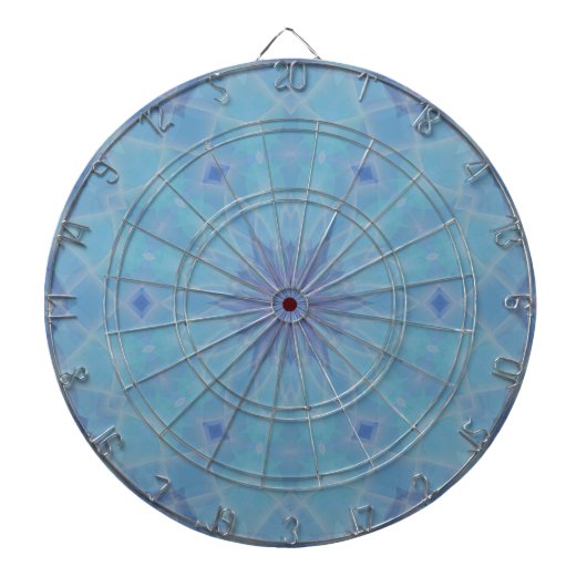 Jeu De Fléchettes Bleu et Turquoise (Devant)