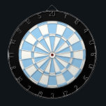 Jeu De Fléchettes Bleu Pâle Noir Et Blanc<br><div class="desc">Bleu Pâle Cible de flechettes Noir Et Blanc</div>