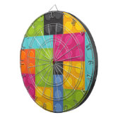 Jeu De Fléchettes blocs de construction rose (Devant droit)