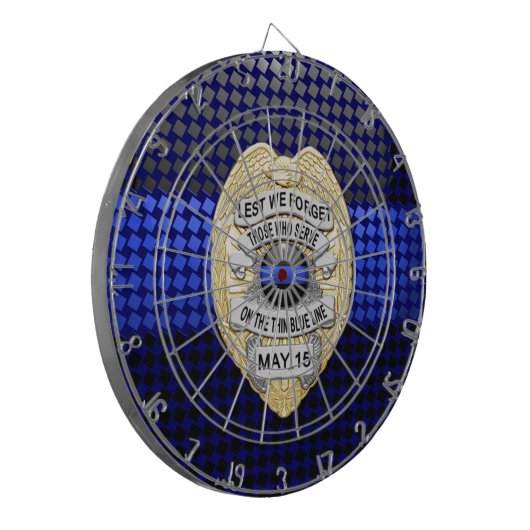 Jeu De Fléchettes Blue Line mince (Devant gauche)