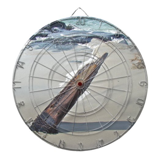 Jeu De Fléchettes Bois de Driftwood non enchaîné (Devant)