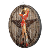 Jeu De Fléchettes Bois de grange Étoile solitaire Pays occidental Co (Devant droit)