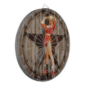 Jeu De Fléchettes Bois de grange Étoile solitaire Pays occidental Co (Devant gauche)