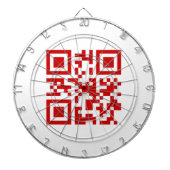 Jeu De Fléchettes Bonne année ! — Code QR (Devant)