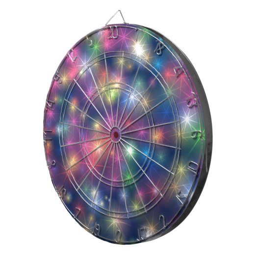 Jeu De Fléchettes Bonne année Parties scintillant des étoiles (Devant droit)