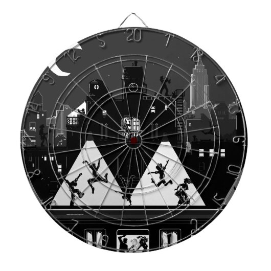 Jeu De Fléchettes Boogie Nights New York (Devant)