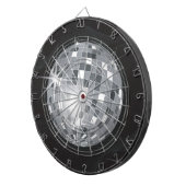 Jeu De Fléchettes boule disco argent (Devant droit)