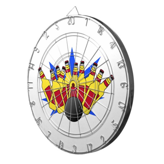 Jeu De Fléchettes Bowling de bière (Devant droit)