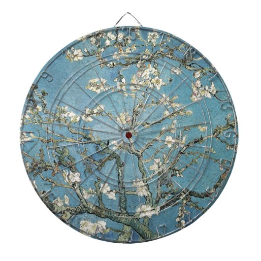 Jeu De Fléchettes Branches d'amande de Vincent van Gogh | en fleur, (Devant)
