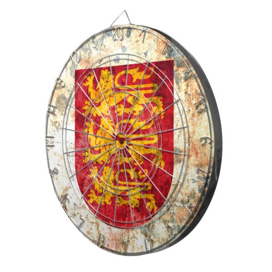 Jeu De Fléchettes Bras royaux de l'Angleterre (Devant droit)