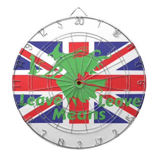 Jeu De Fléchettes brexit (Devant)