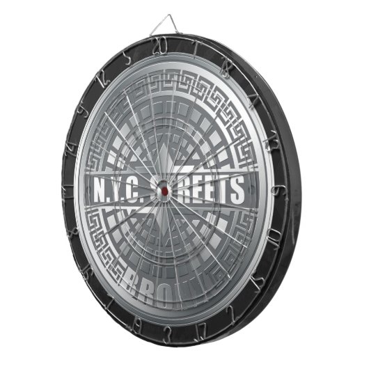 Jeu De Fléchettes Bronx de couverture de trou (Devant droit)